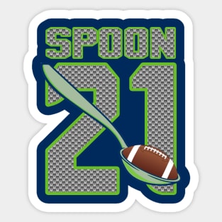 Seattle Seahawks Devon Witherspoon by CH3Media Sticker